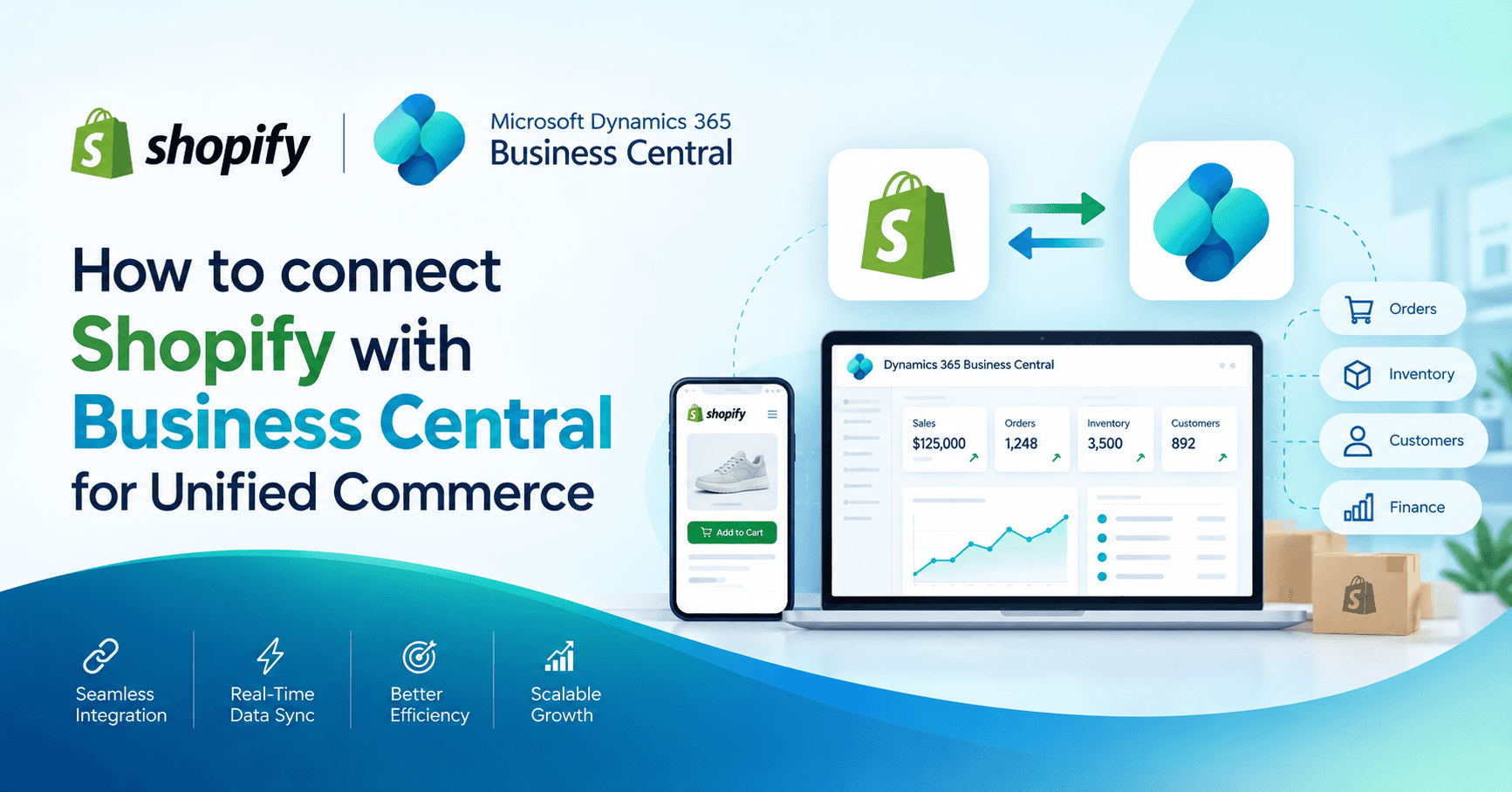 How to seamlessly connect Shopify with Business Central for unified commerce