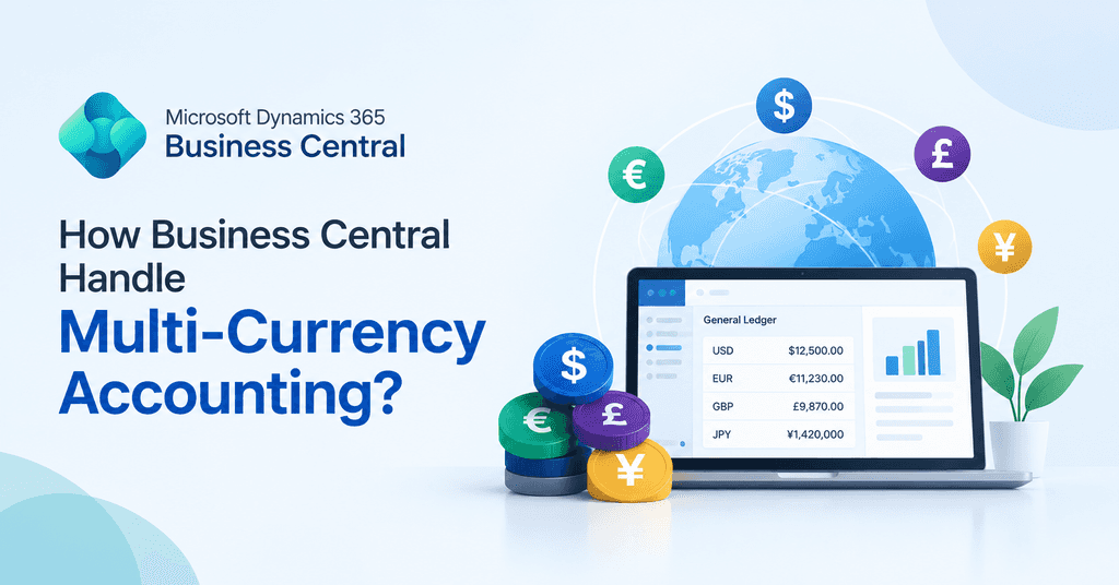 How Business Central handle multi-currency accounting?